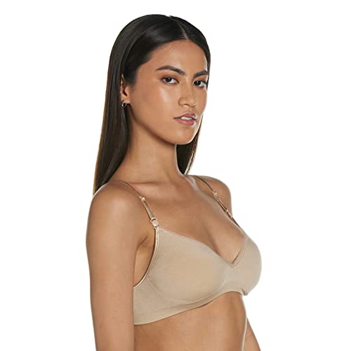 Hanes Women's ComfortWireless T-Shirt Bra ComfortFlex Fit Convertible Wirefree Bra for All Day Comfort in Various Sizes