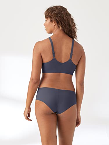 True & Co Women's Comfortable Soft Form V Neck Adjustable Strap Bra for Active Wear during Workouts