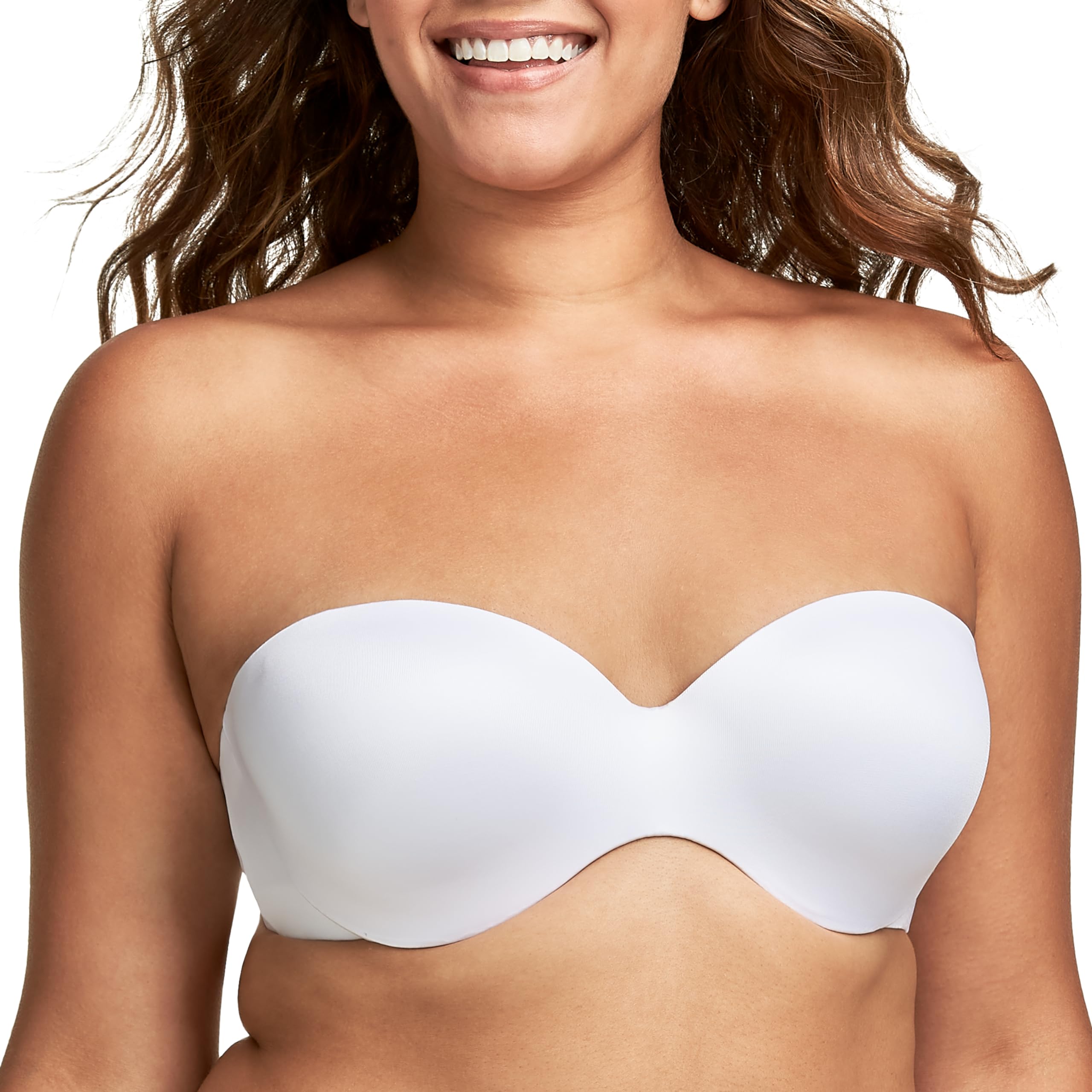 Maidenform Women's Full Coverage Strapless Underwire Bra for Support and Comfort during Working Out
| Maidenform Women'