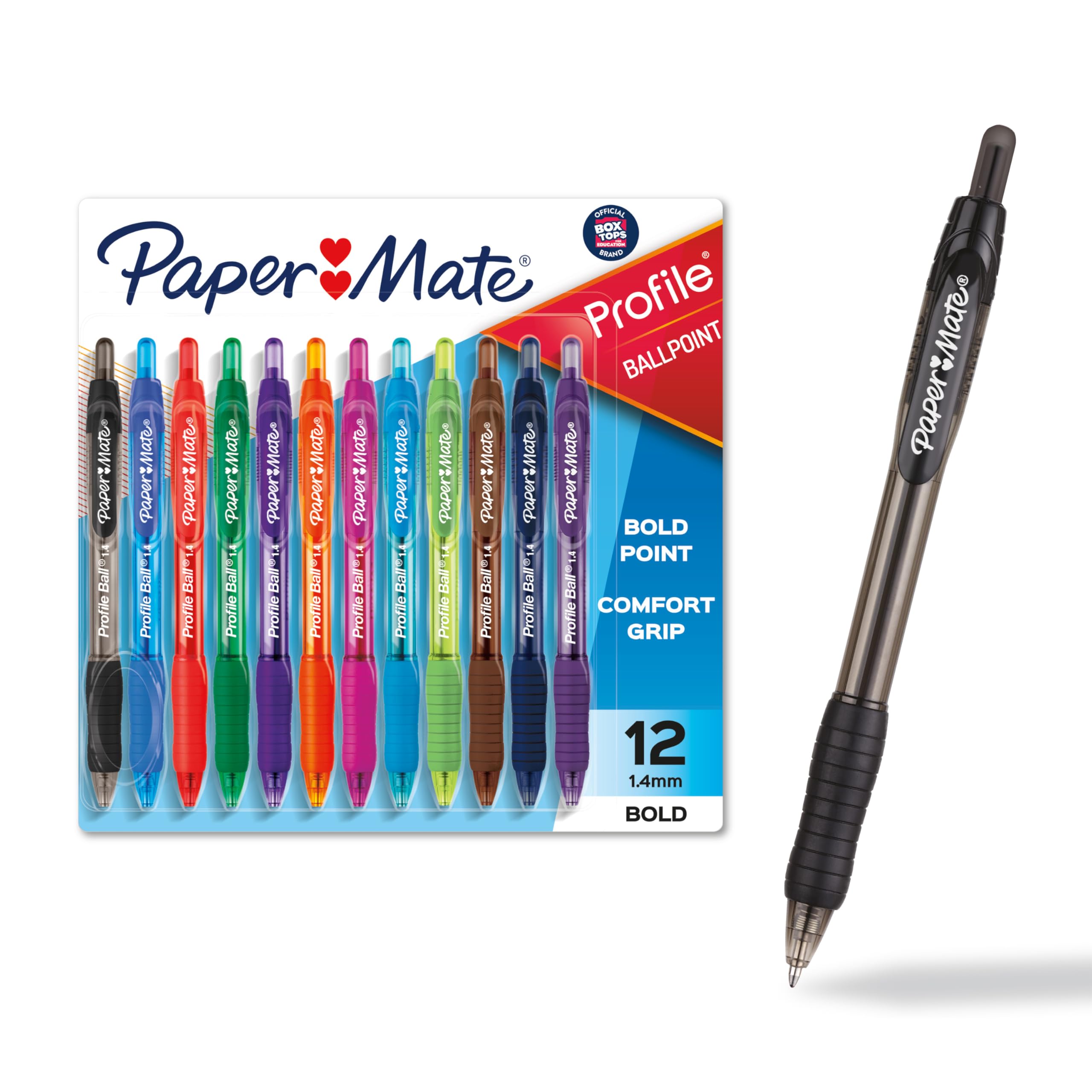 Paper Mate Profile Retractable Ballpoint Pens for Students
| Paper Mate Profile Retractable Ballpoint Pens Thin Line (1