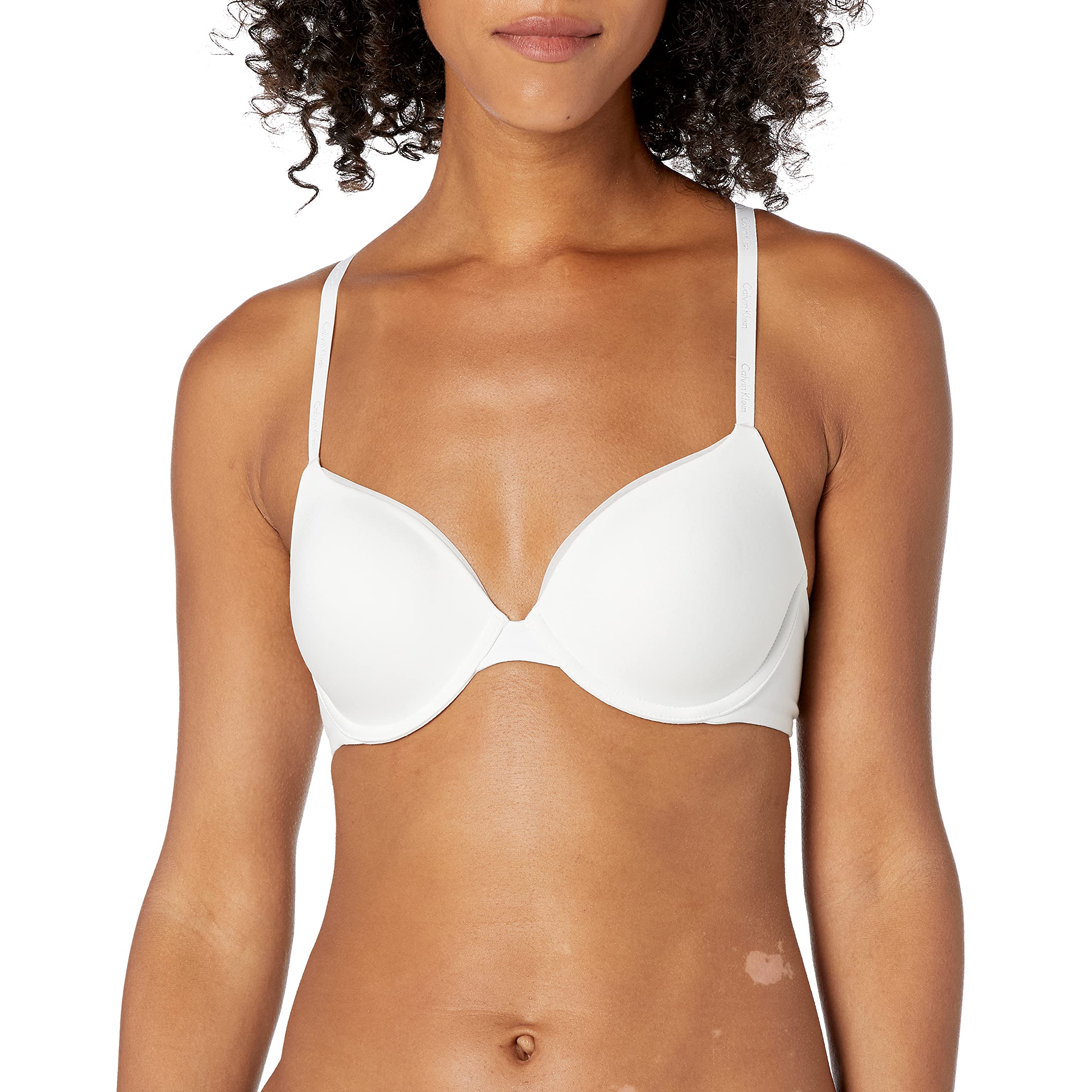 Calvin Klein Women’s Constant Convertible Strap Lightly Lined Demi Bra - Versatile Support and Comfort for Every Day